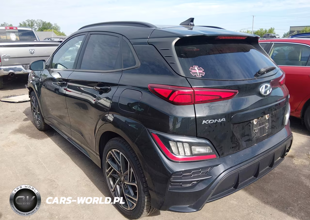 2022 Hyundai Kona N Line VIN:KM8K33A31NU841203 - 3