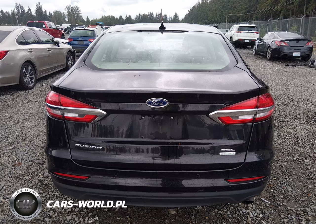 2019 Ford Fusion Sel VIN:3FA6P0CD5KR256373 - 17