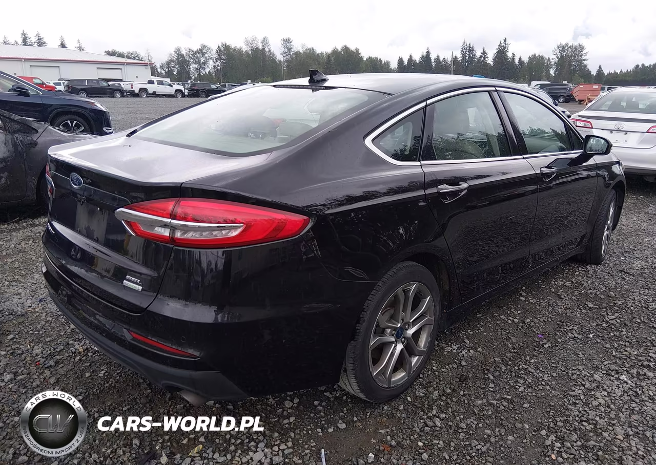 2019 Ford Fusion Sel VIN:3FA6P0CD5KR256373 - 4