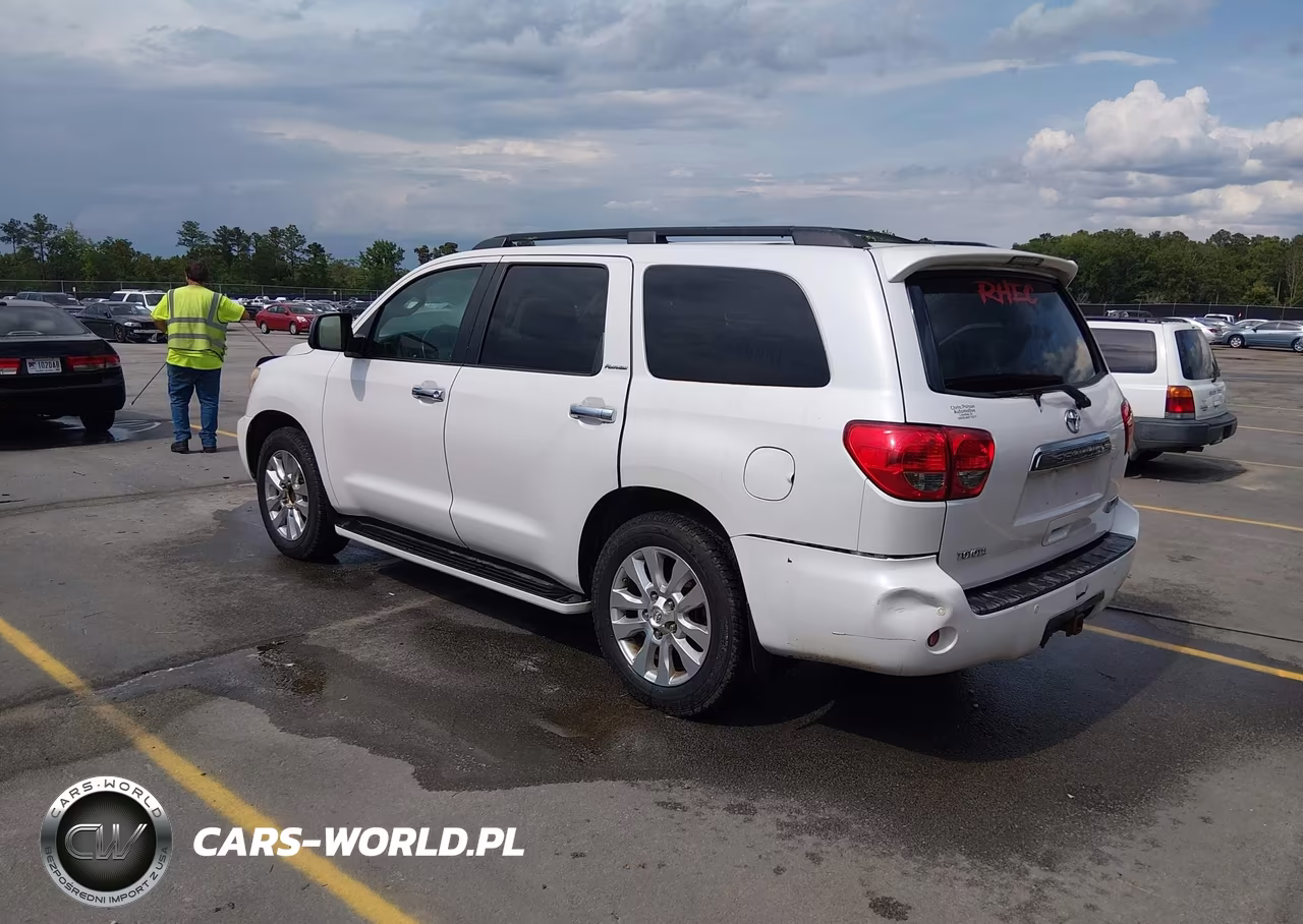 2008 Toyota Sequoia Platinum 5.7L V8 VIN:5TDZY67A58S003616 - 3