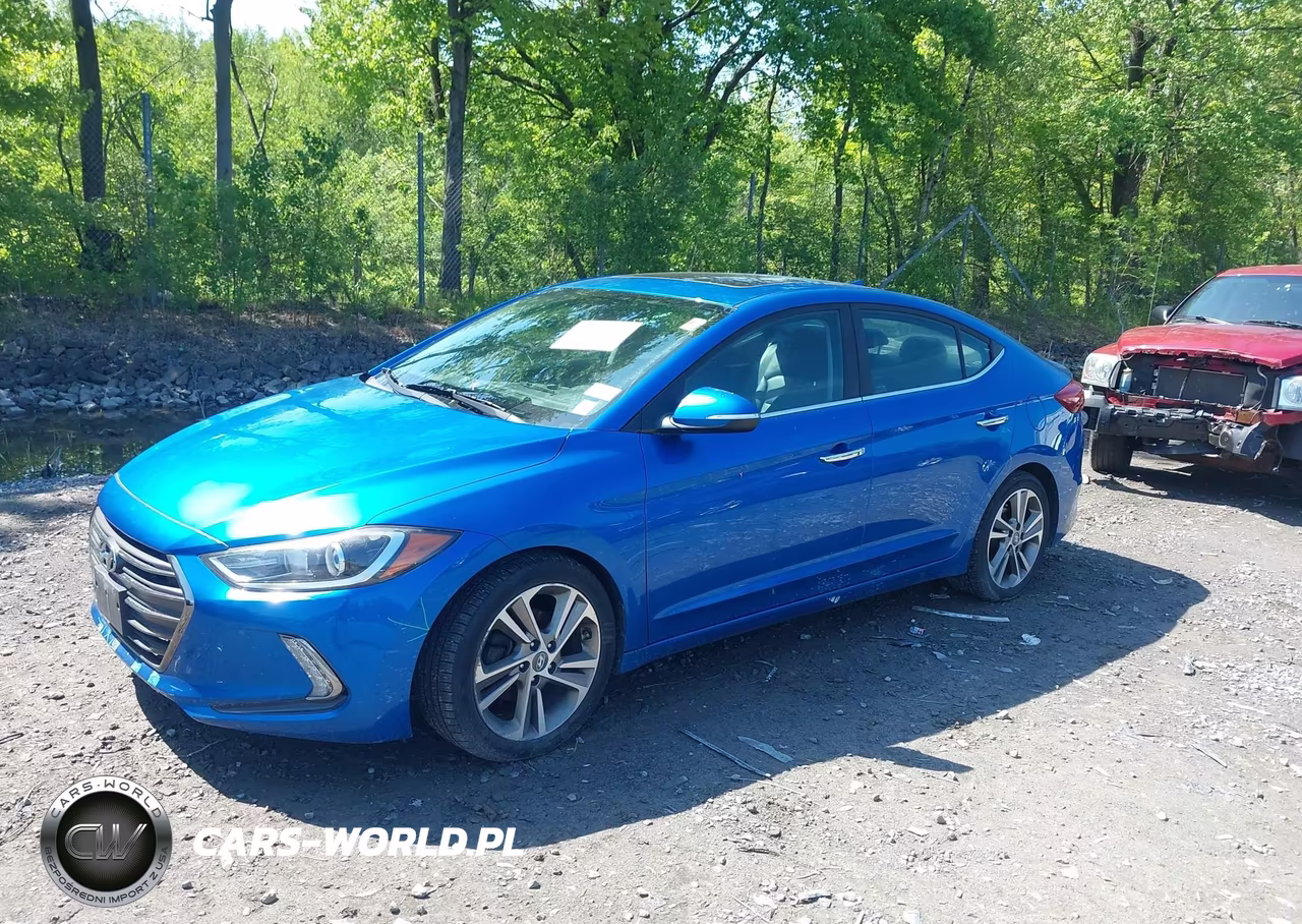 2017 Hyundai Elantra Limited VIN:5NPD84LF9HH120301 - 2