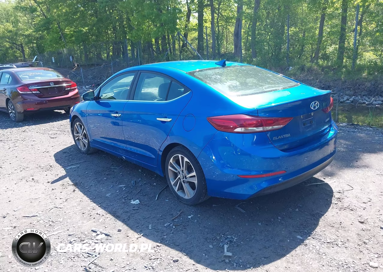 2017 Hyundai Elantra Limited VIN:5NPD84LF9HH120301 - 3