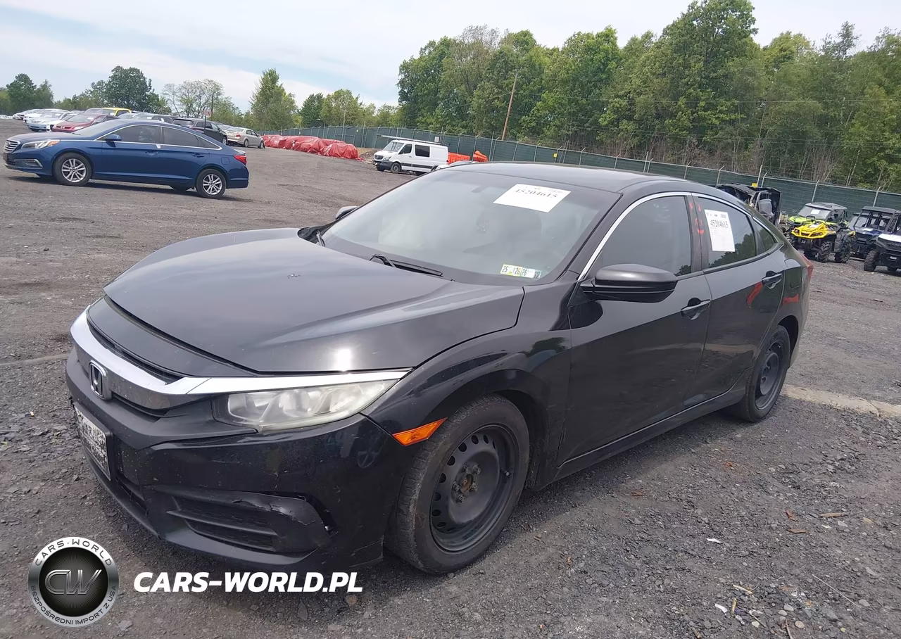 2017 Honda Civic Lx VIN:2HGFC2F54HH551833 - 2