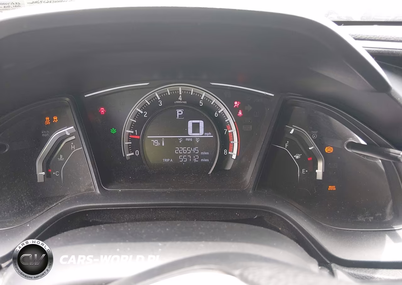 2017 Honda Civic Lx VIN:2HGFC2F54HH551833 - 7