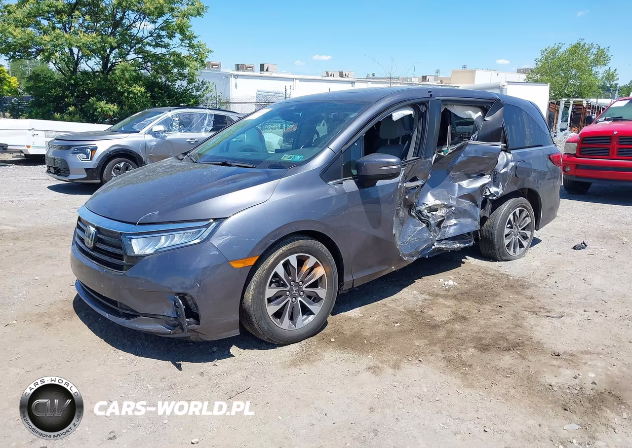 2023 Honda Odyssey Ex-L VIN:5FNRL6H63PB072901 - 2