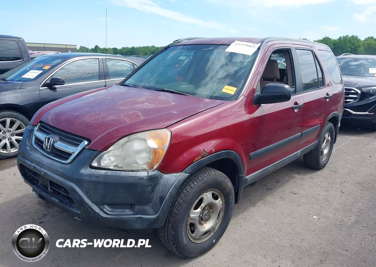 2003 Honda Cr-V Lx VIN:JHLRD684X3C009431 - 2
