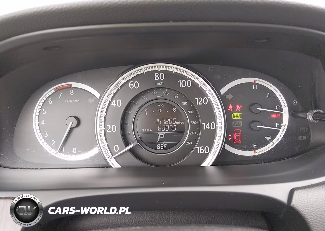 2014 Honda Accord Ex-L VIN:1HGCR2F87EA233016 - 7