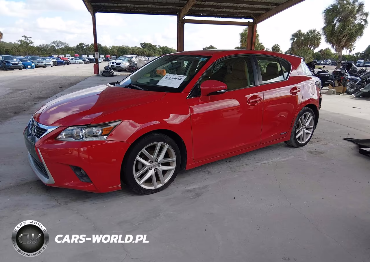 2014 Lexus Ct 200H VIN:JTHKD5BH5E2188523 - 2