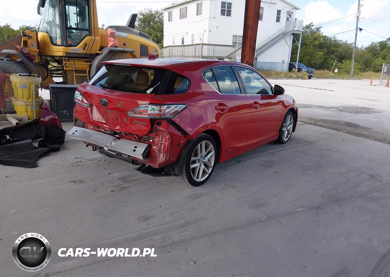 2014 Lexus Ct 200H VIN:JTHKD5BH5E2188523 - 4