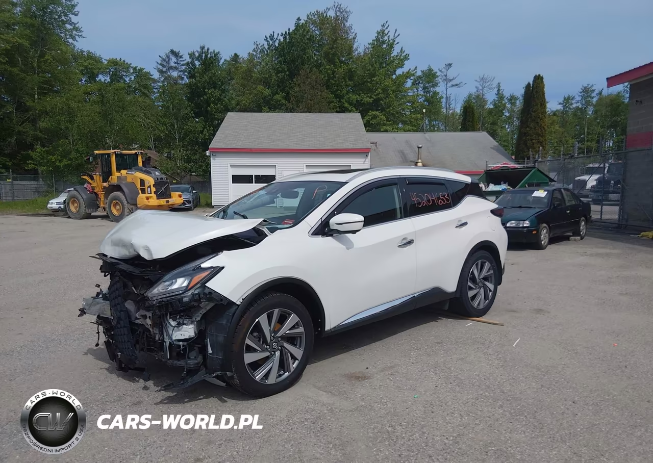 2019 Nissan Murano Sl VIN:5N1AZ2MS7KN156782 - 2