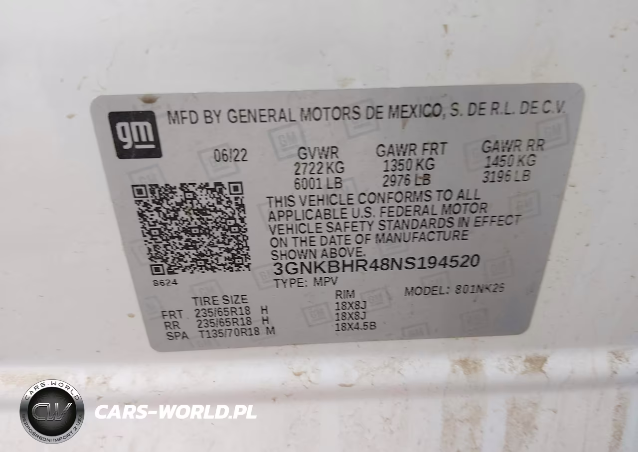 2022 Chevrolet Blazer Awd 2Lt VIN:3GNKBHR48NS194520 - 9