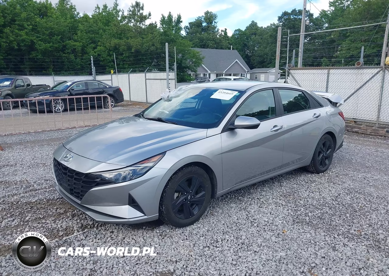 2021 Hyundai Elantra Sel VIN:5NPLS4AG1MH009714 - 2