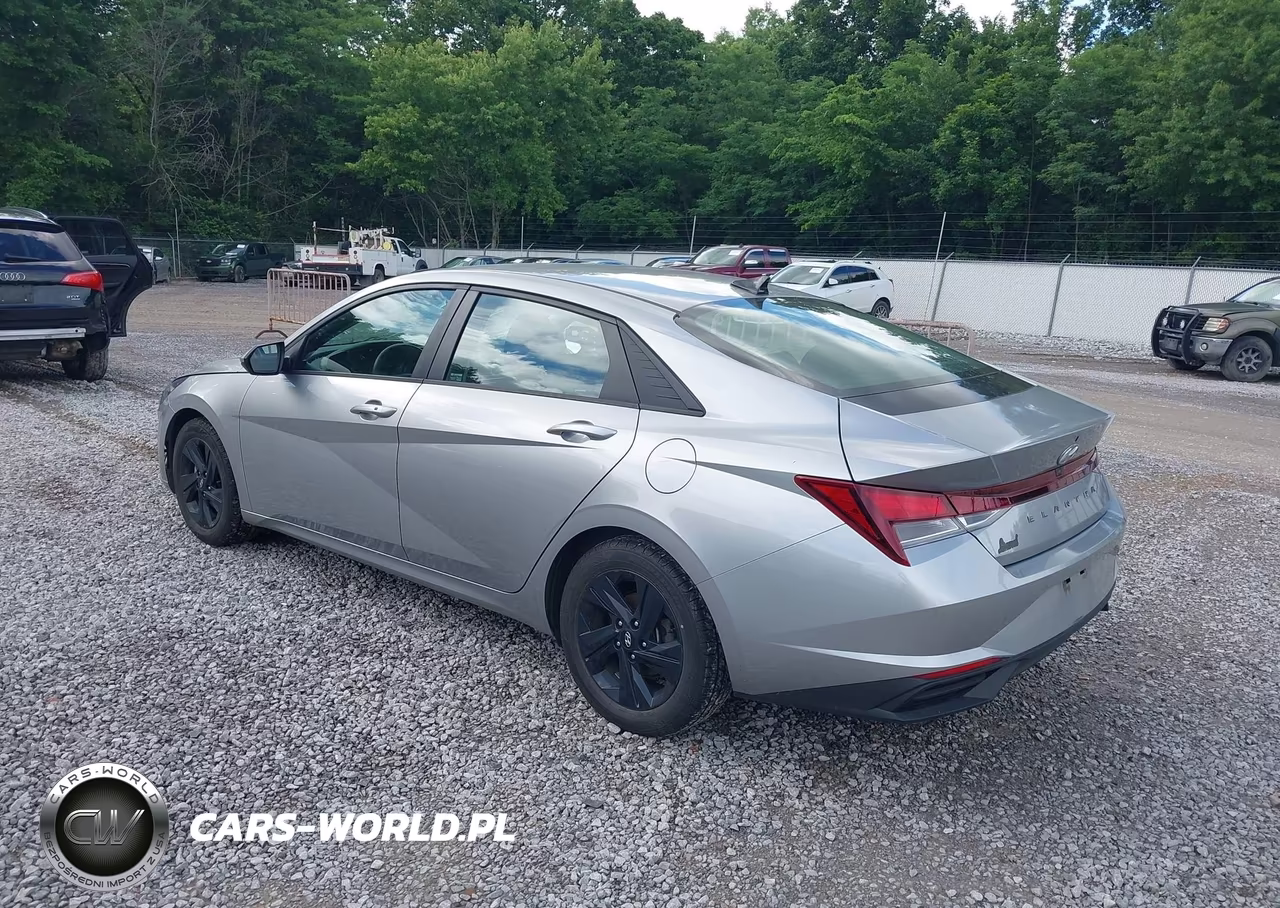 2021 Hyundai Elantra Sel VIN:5NPLS4AG1MH009714 - 3