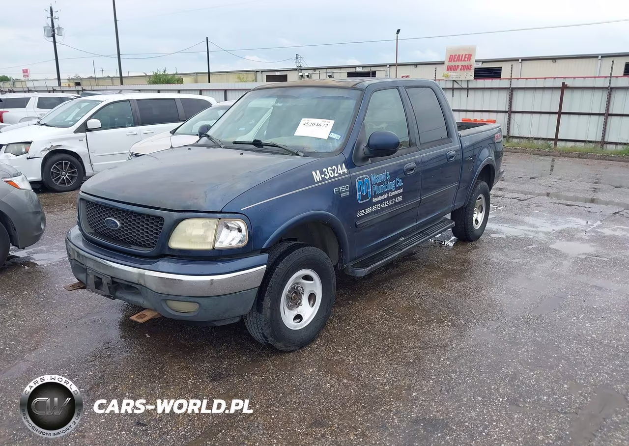 2002 Ford F-150 Lariat-Xlt VIN:1FTRW08L22KB27442 - 2