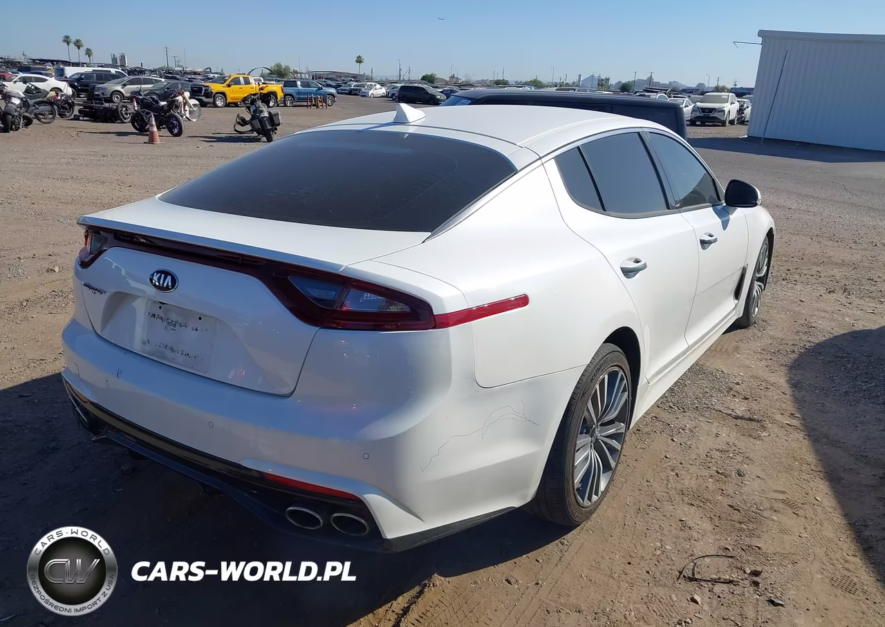 2019 Kia Stinger VIN:KNAE15LA9K6066144 - 4