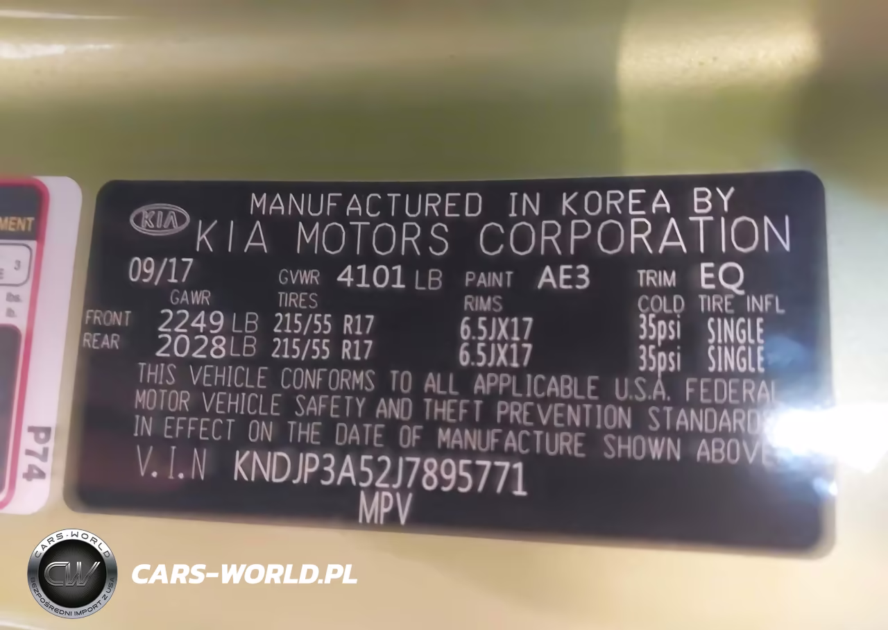 2018 Kia Soul + VIN:KNDJP3A52J7895771 - 9