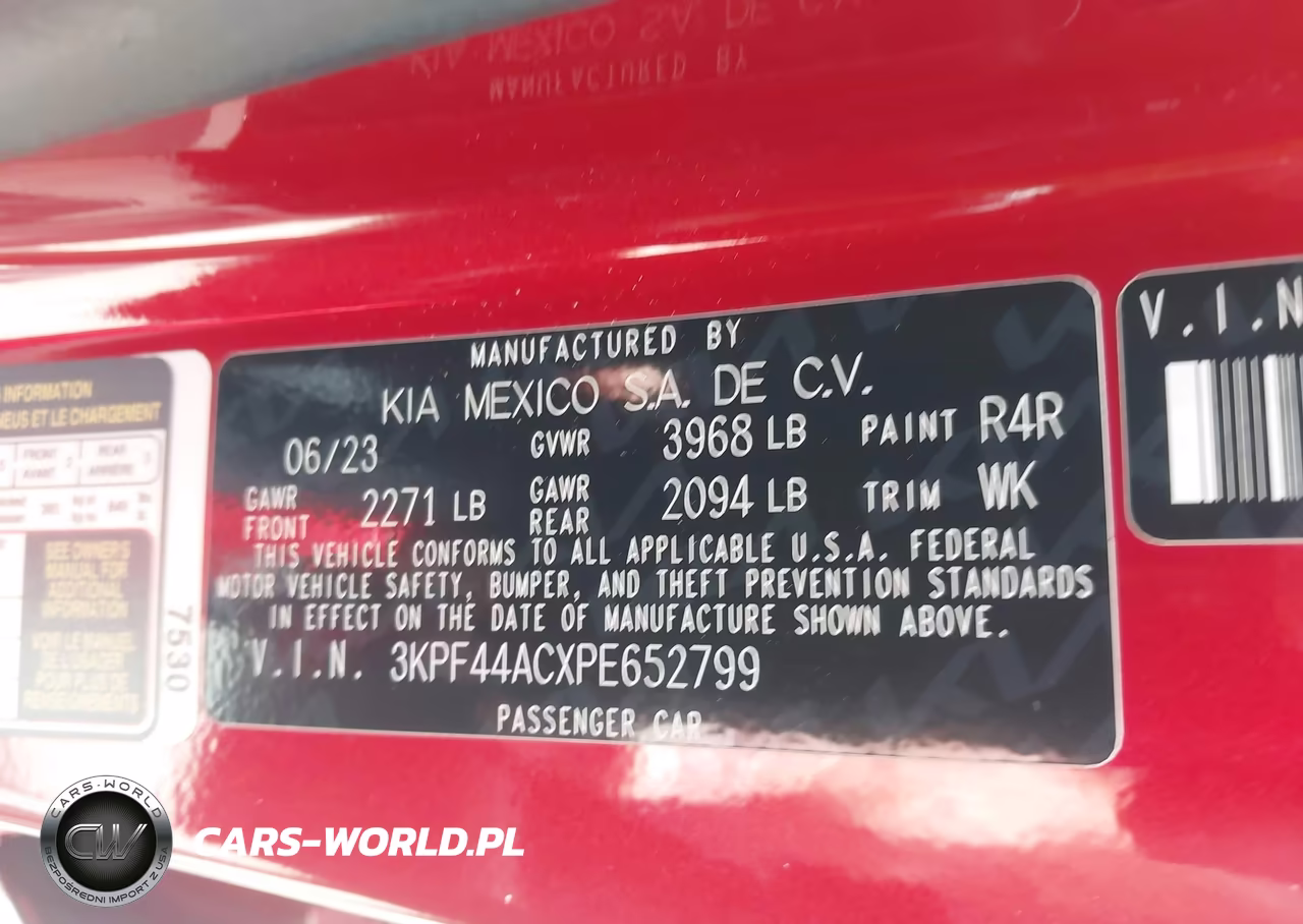 2023 Kia Forte Gt VIN:3KPF44ACXPE652799 - 9