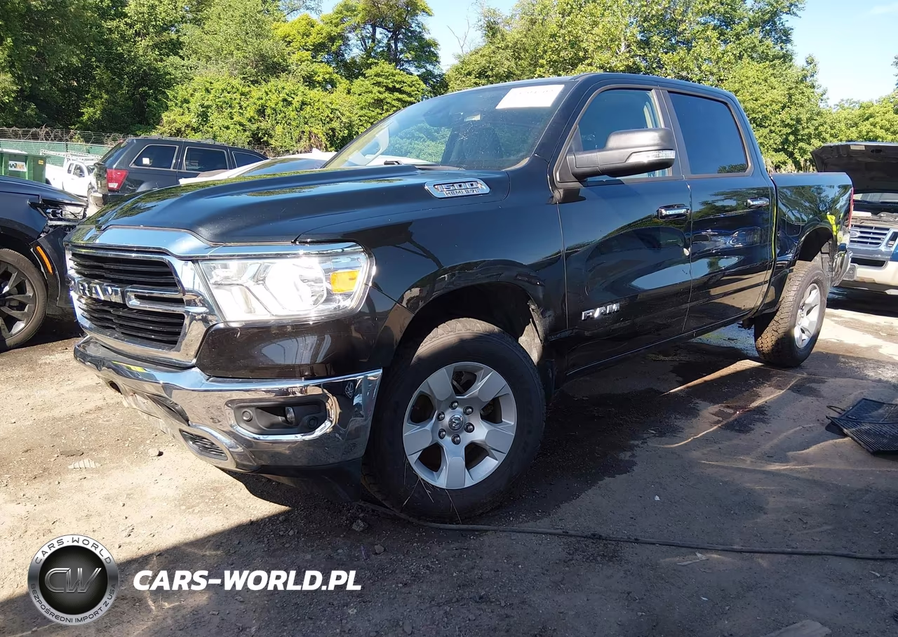 2020 Ram 1500 Big Horn 4X4 5'7 Box VIN:1C6SRFFT5LN302241 - 2