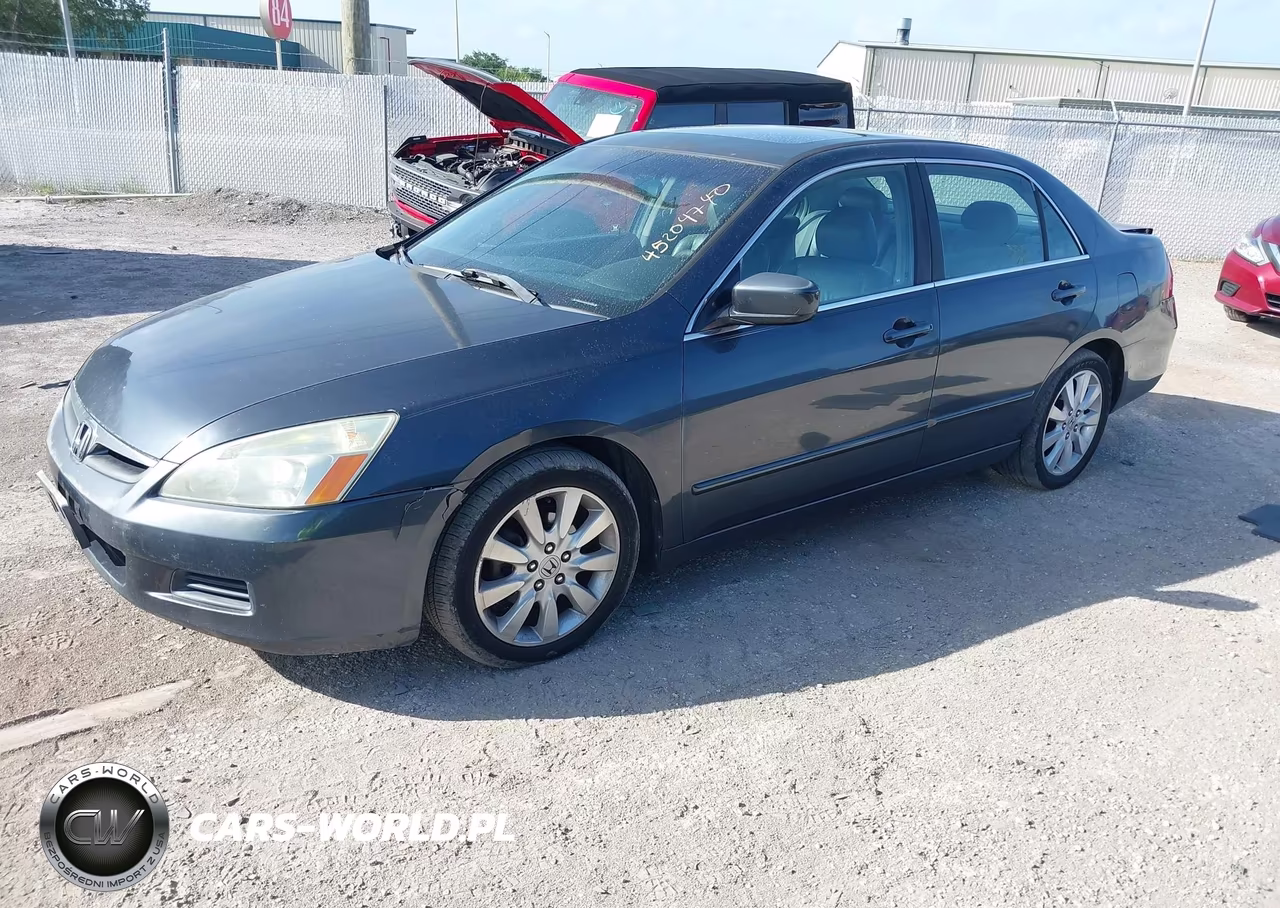 2007 Honda Accord 3.0 Ex VIN:1HGCM66507A036204 - 2