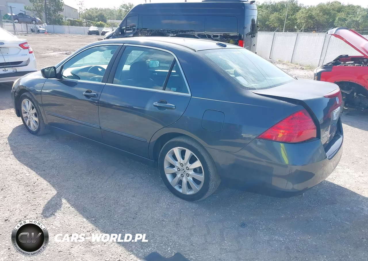 2007 Honda Accord 3.0 Ex VIN:1HGCM66507A036204 - 3