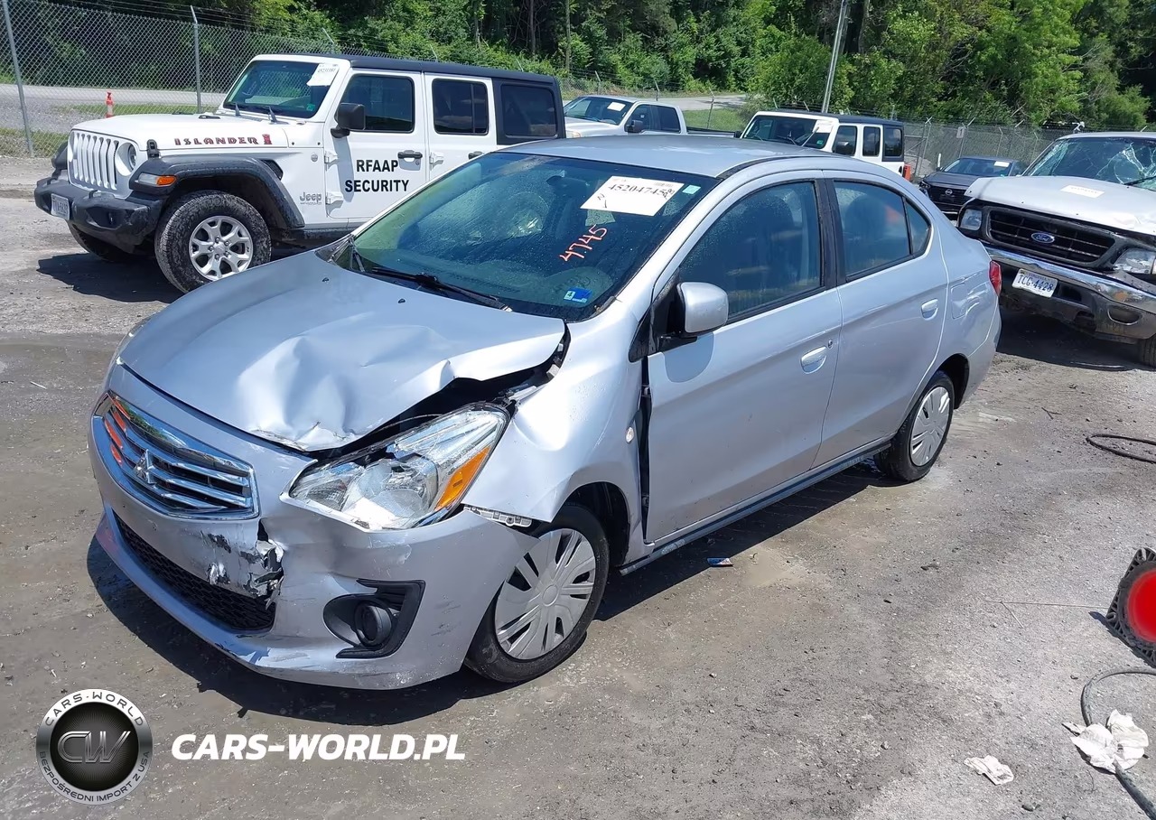2020 Mitsubishi Mirage G4 Es VIN:ML32F3FJ4LHF06337 - 2