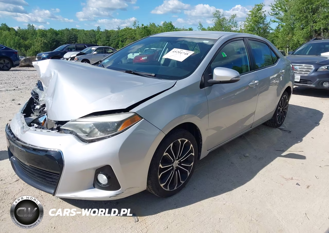 2015 Toyota Corolla S Plus VIN:2T1BURHE7FC255731 - 2