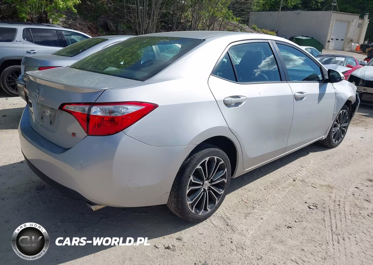 2015 Toyota Corolla S Plus VIN:2T1BURHE7FC255731 - 4