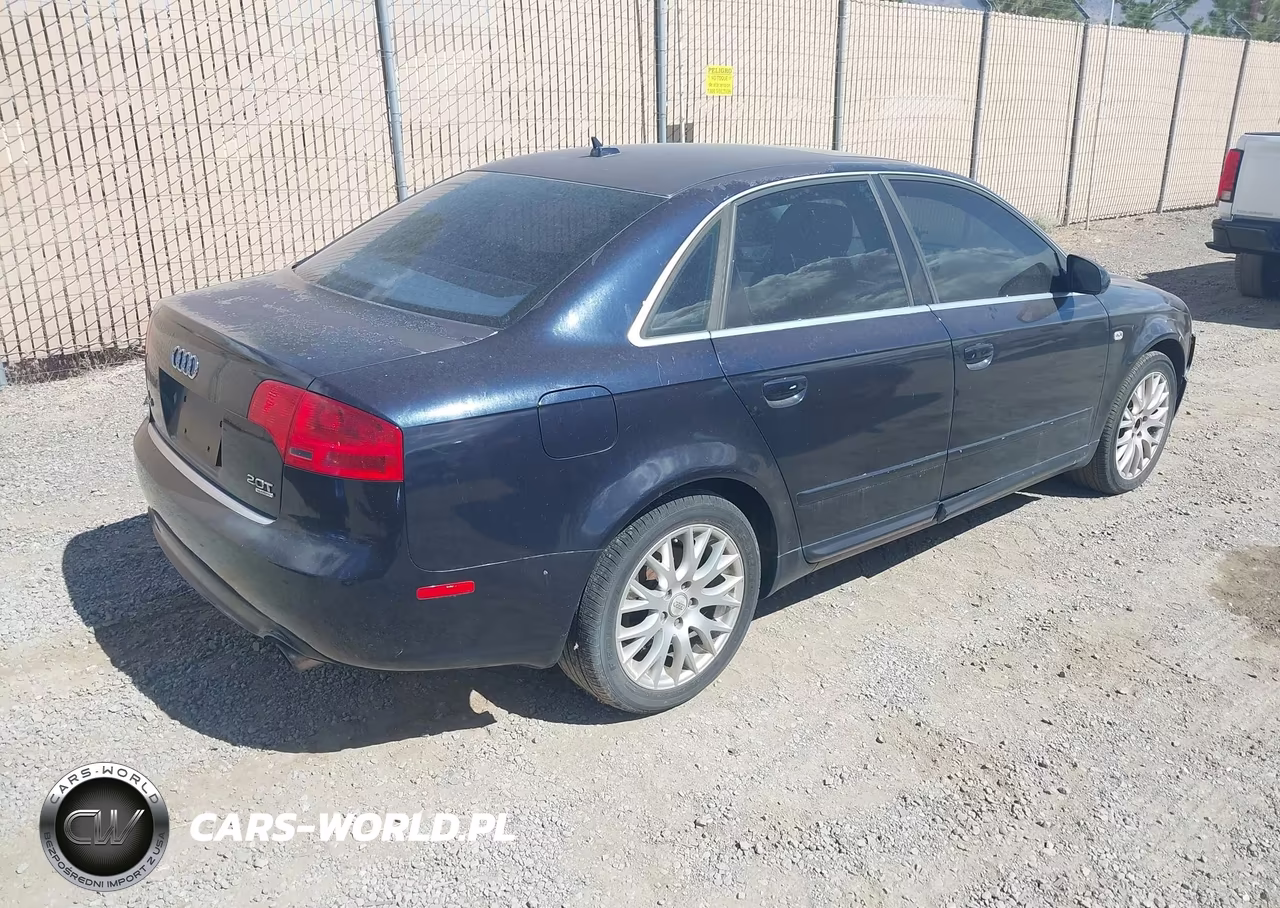 2008 Audi A4 2.0T-2.0T Special Edition VIN:WAUDF78E58A170138 - 4