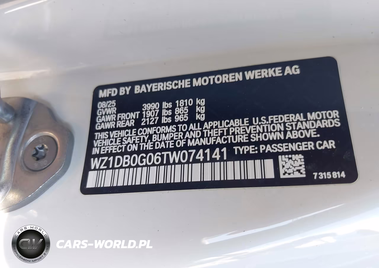 2026 Toyota Gr Supra Mkv Final Edition VIN:WZ1DB0G06TW074141 - 9