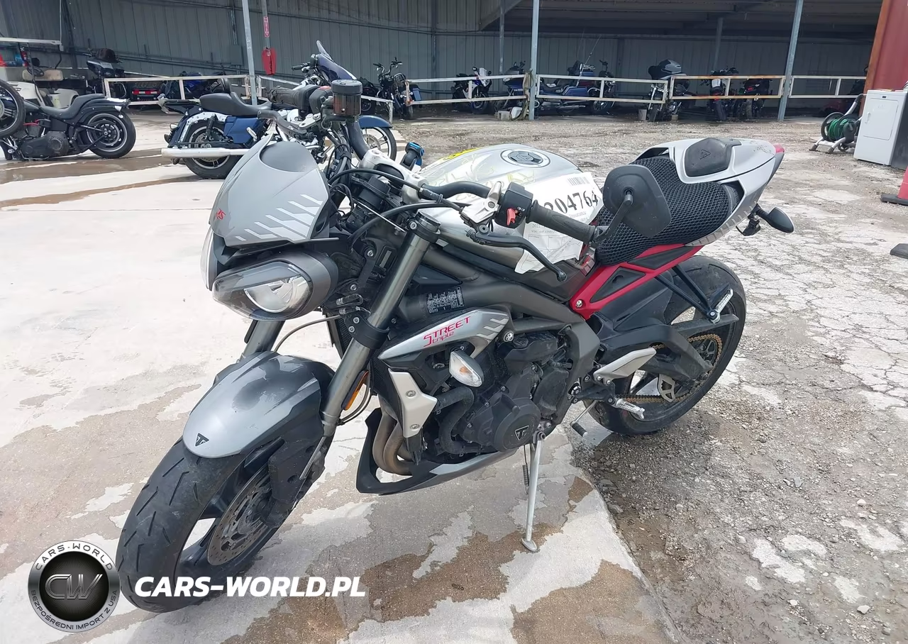 2022 Triumph Motorcycle Street Triple Rs VIN:SMTA554SXNTAY9293 - 2
