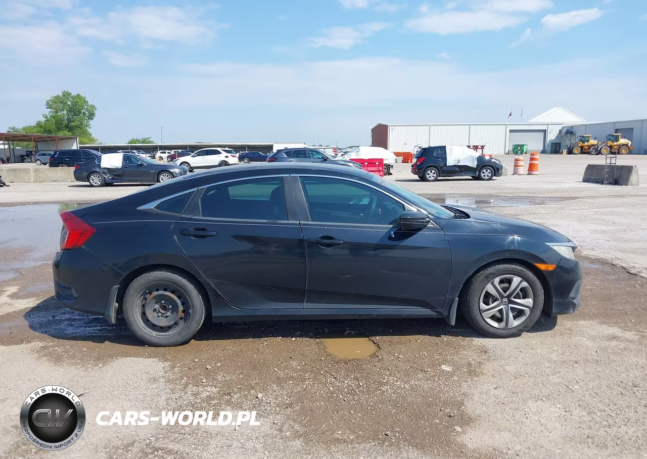 2017 Honda Civic Lx VIN:19XFC2F54HE030489 - 13
