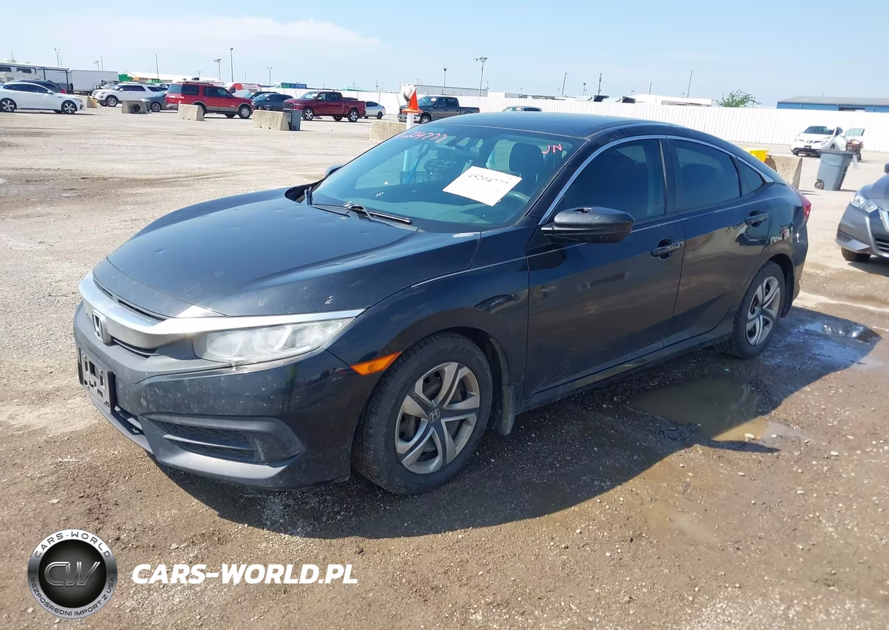2017 Honda Civic Lx VIN:19XFC2F54HE030489 - 2