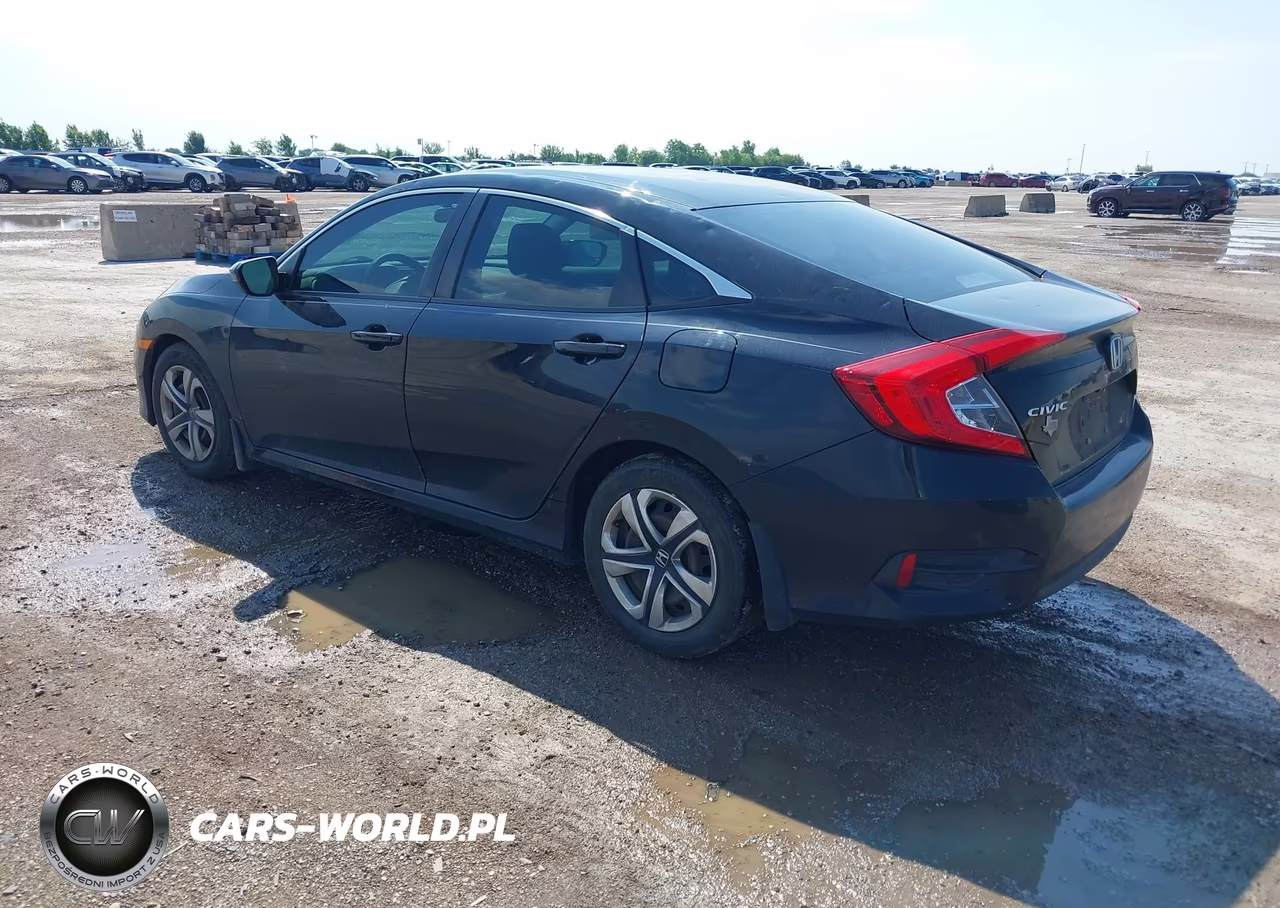 2017 Honda Civic Lx VIN:19XFC2F54HE030489 - 3