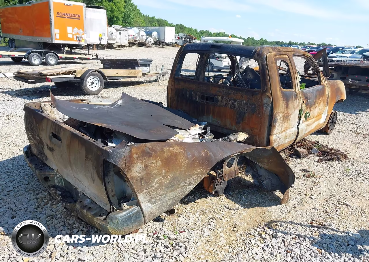 2008 Toyota Tacoma Access Cab VIN:5TETX22N38Z515924 - 4