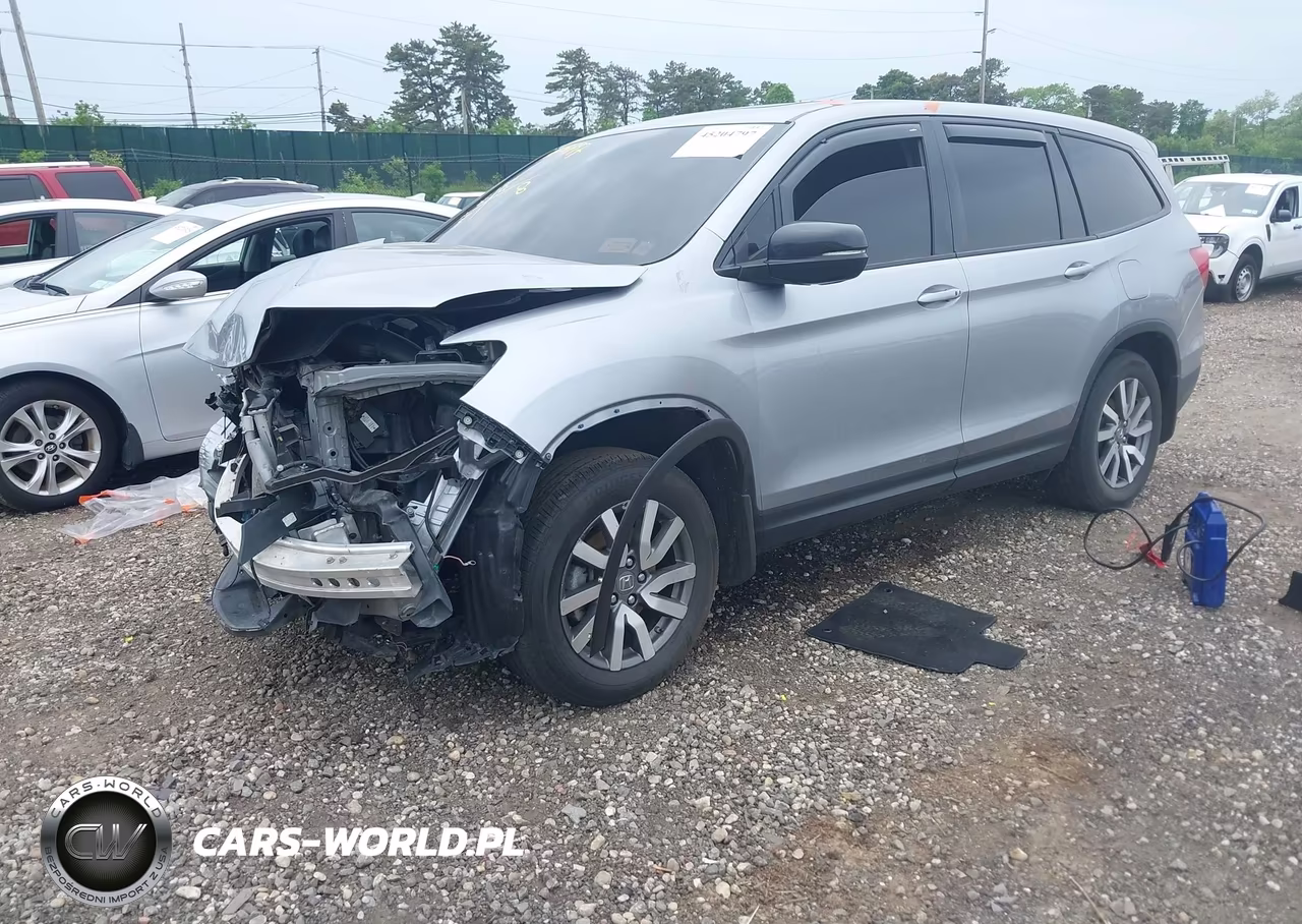2020 Honda Pilot Awd Ex-L VIN:5FNYF6H51LB038542 - 2