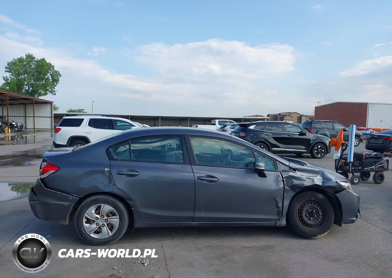 2015 Honda Civic Lx VIN:2HGFB2F5XFH548614 - 14