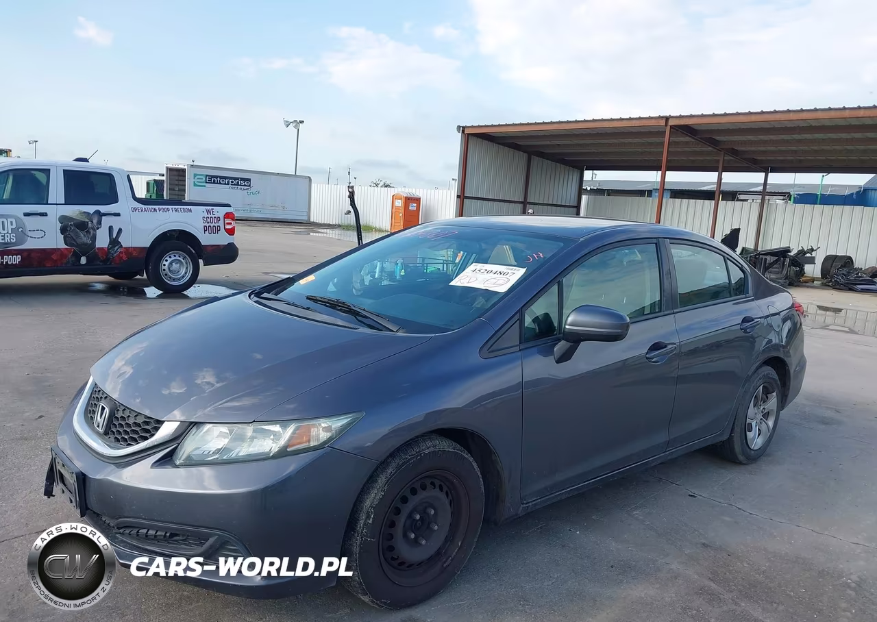 2015 Honda Civic Lx VIN:2HGFB2F5XFH548614 - 2