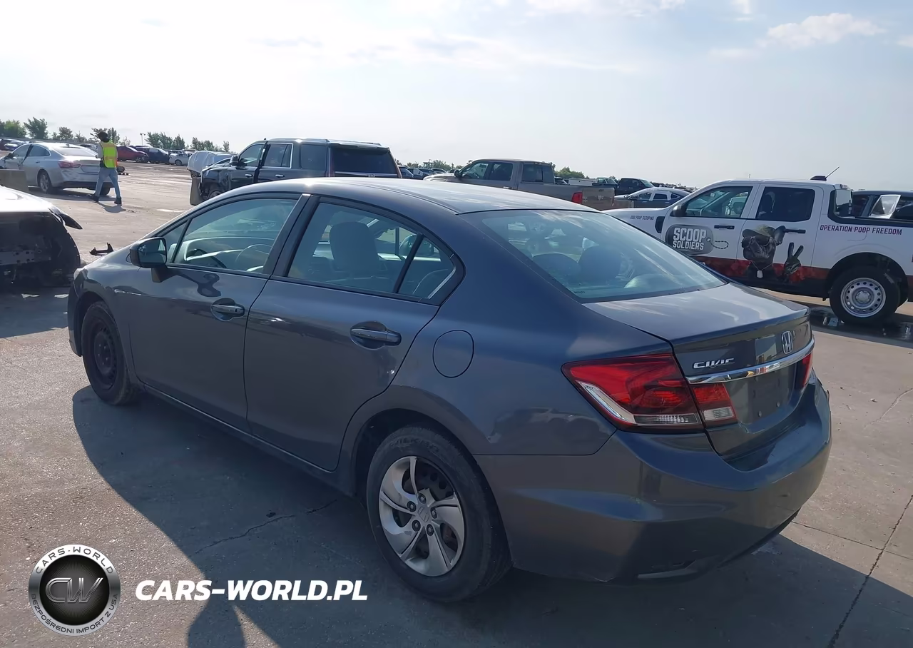 2015 Honda Civic Lx VIN:2HGFB2F5XFH548614 - 3