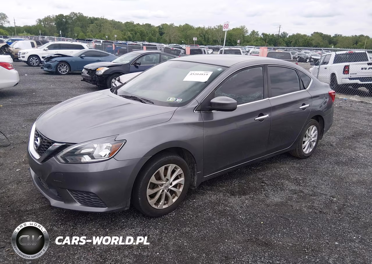 2019 Nissan Sentra Sv VIN:3N1AB7AP4KY296302 - 2