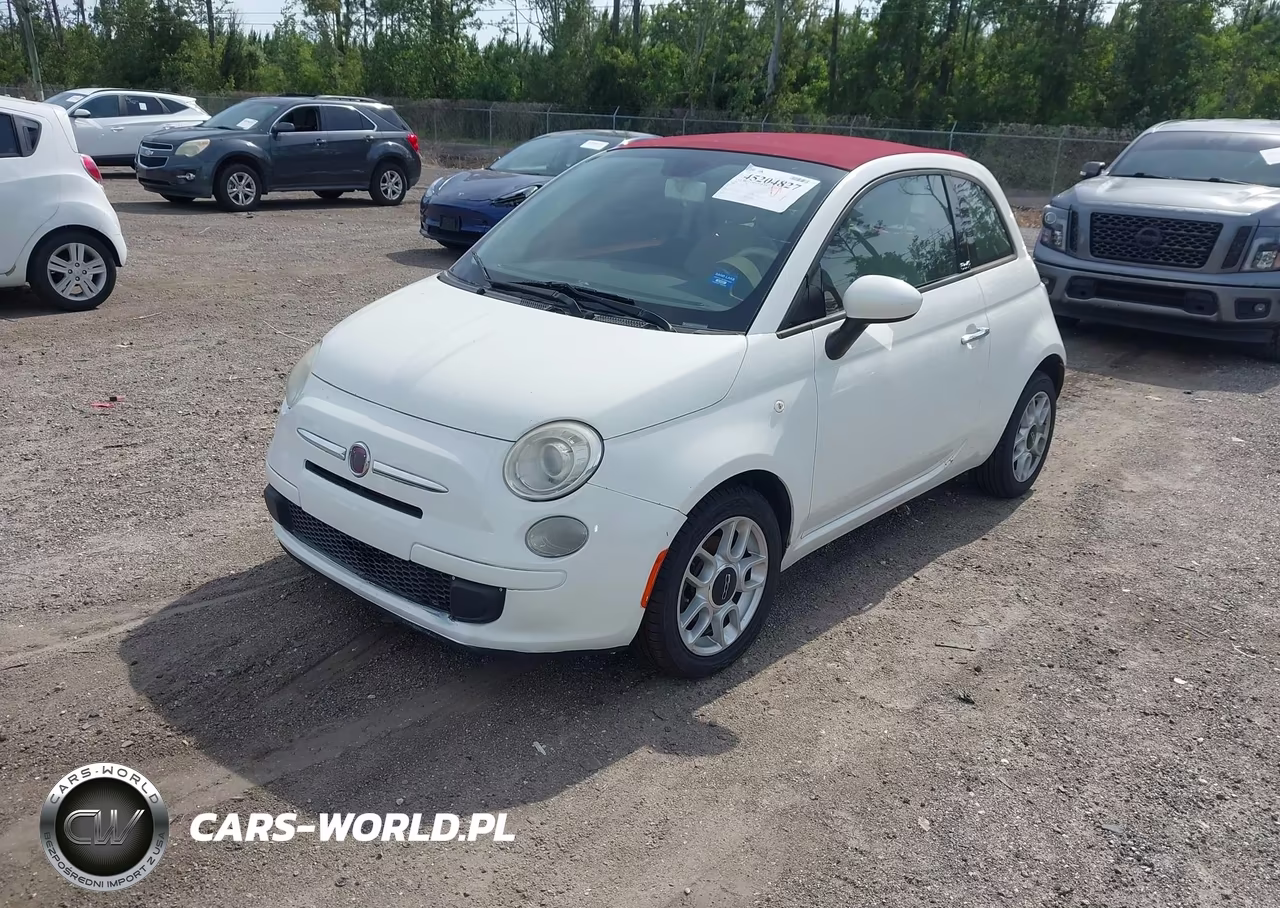 2012 Fiat 500C Pop VIN:3C3CFFDRXCT330621 - 2