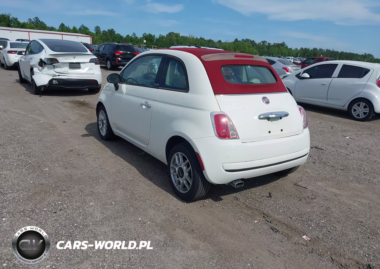 2012 Fiat 500C Pop VIN:3C3CFFDRXCT330621 - 3