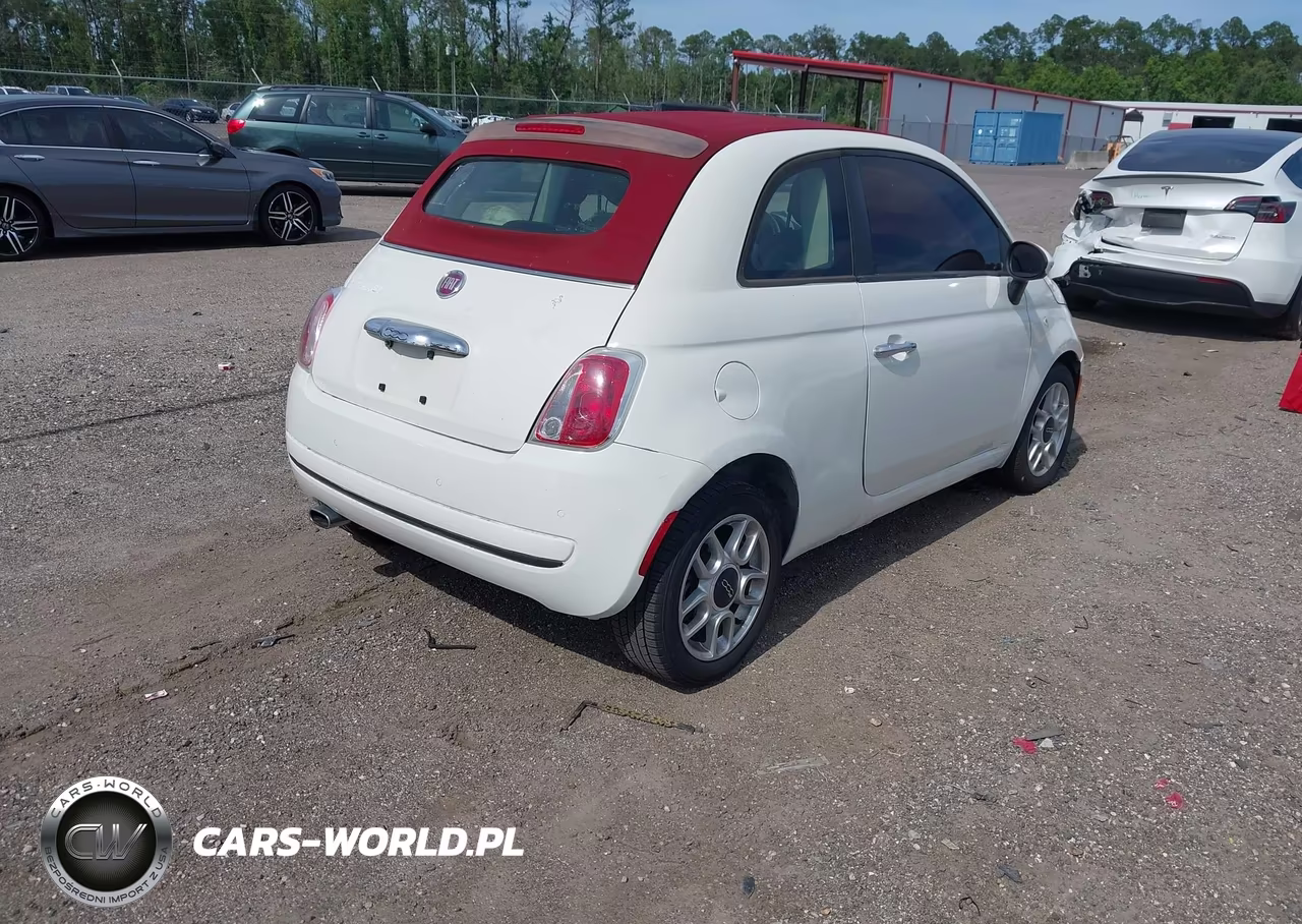 2012 Fiat 500C Pop VIN:3C3CFFDRXCT330621 - 4