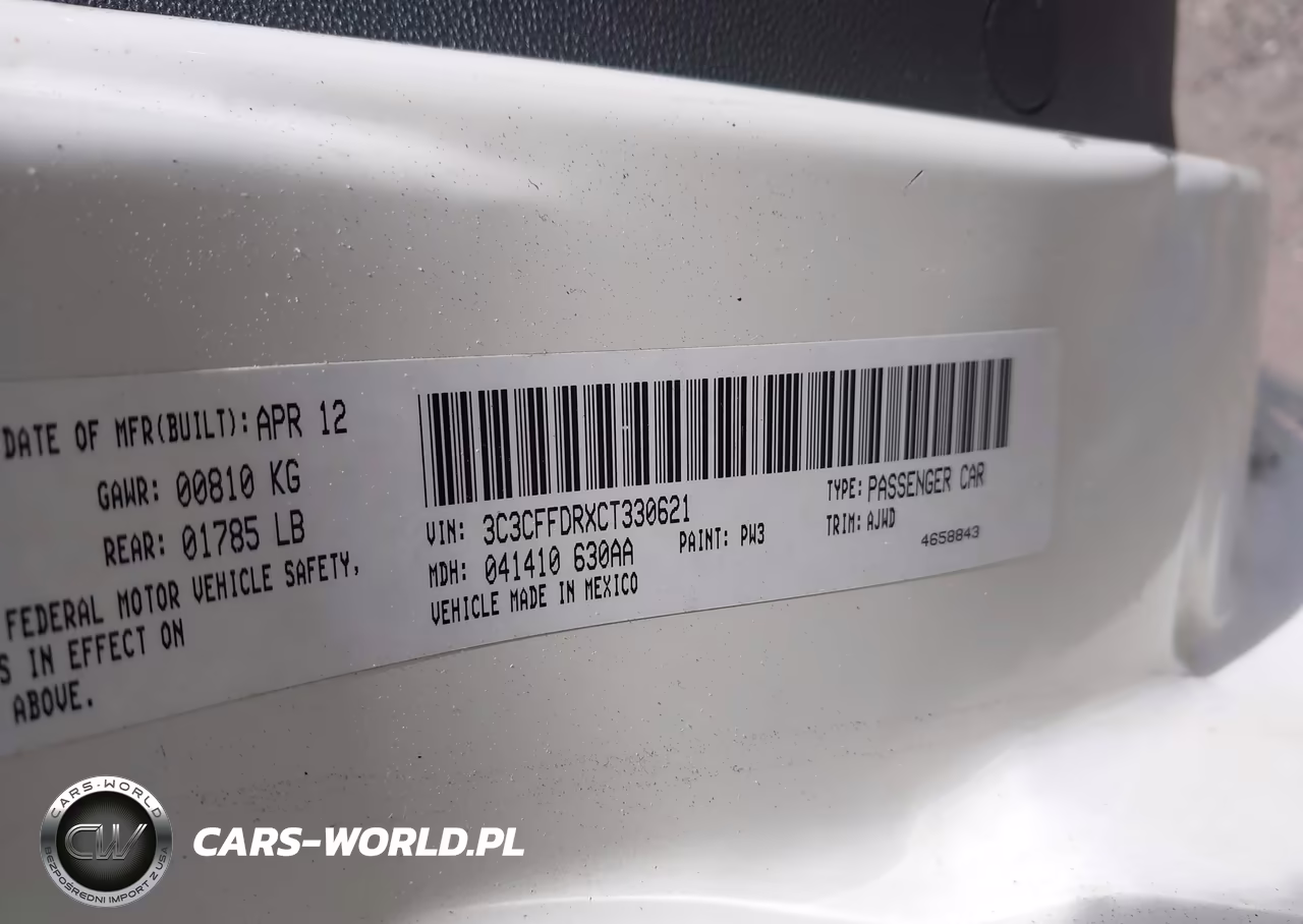 2012 Fiat 500C Pop VIN:3C3CFFDRXCT330621 - 9