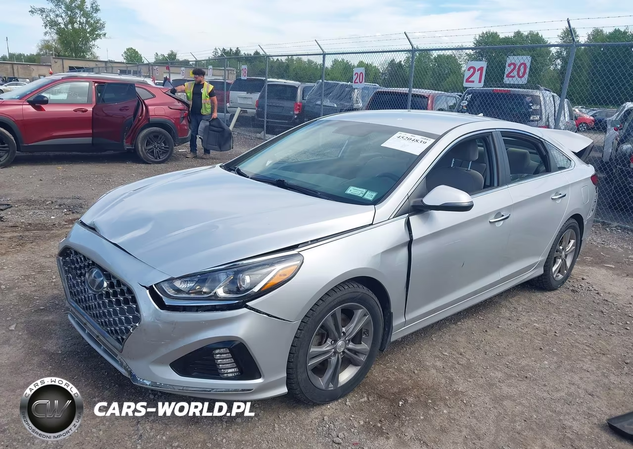 2019 Hyundai Sonata Sel VIN:5NPE34AF0KH804568 - 2