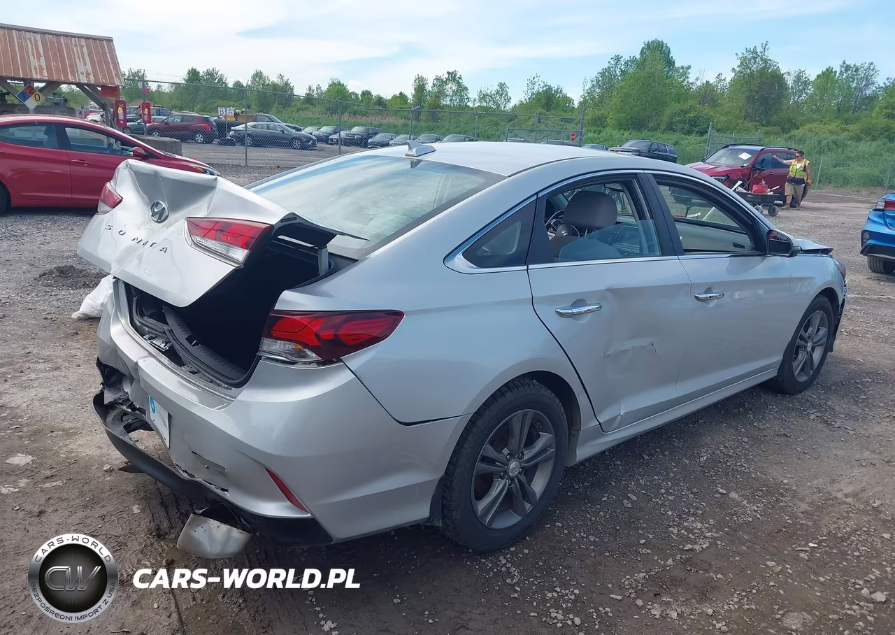 2019 Hyundai Sonata Sel VIN:5NPE34AF0KH804568 - 4