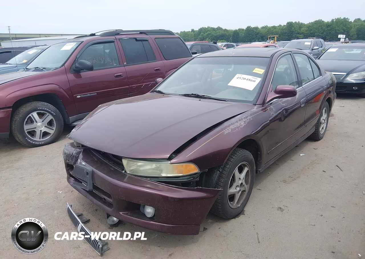 1999 Mitsubishi Galant Es VIN:4A3AA46G1XE061817 - 2