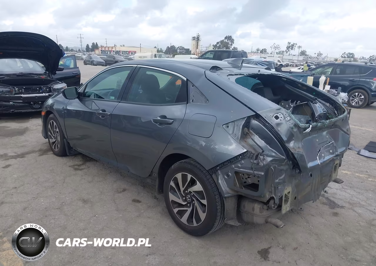 2018 Honda Civic Lx VIN:SHHFK7H27JU427535 - 3