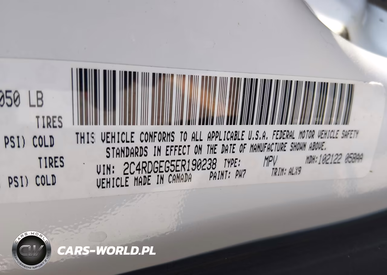 2014 Dodge Grand Caravan R-T VIN:2C4RDGEG5ER190238 - 9
