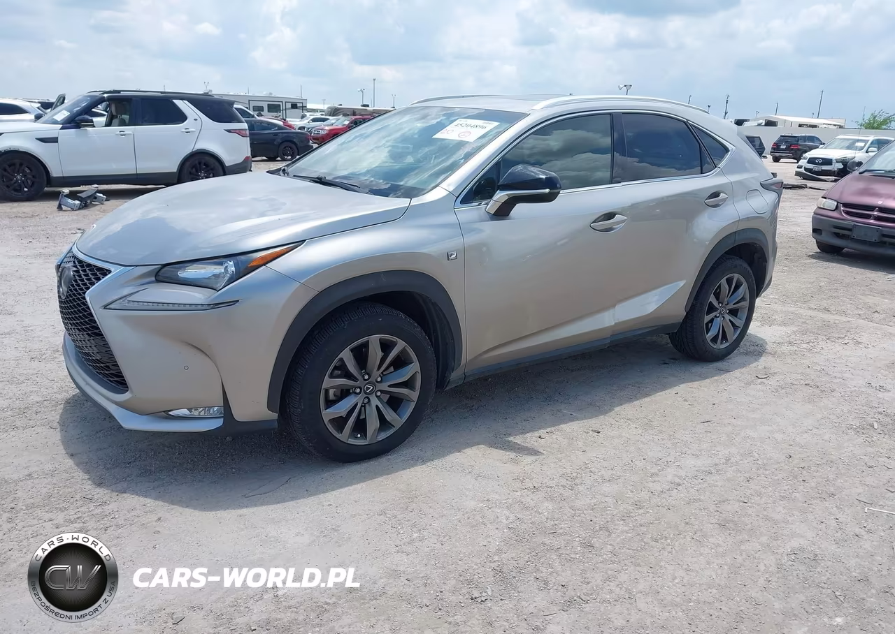 2016 Lexus Nx 200T F Sport VIN:JTJBARBZ7G2066109 - 2