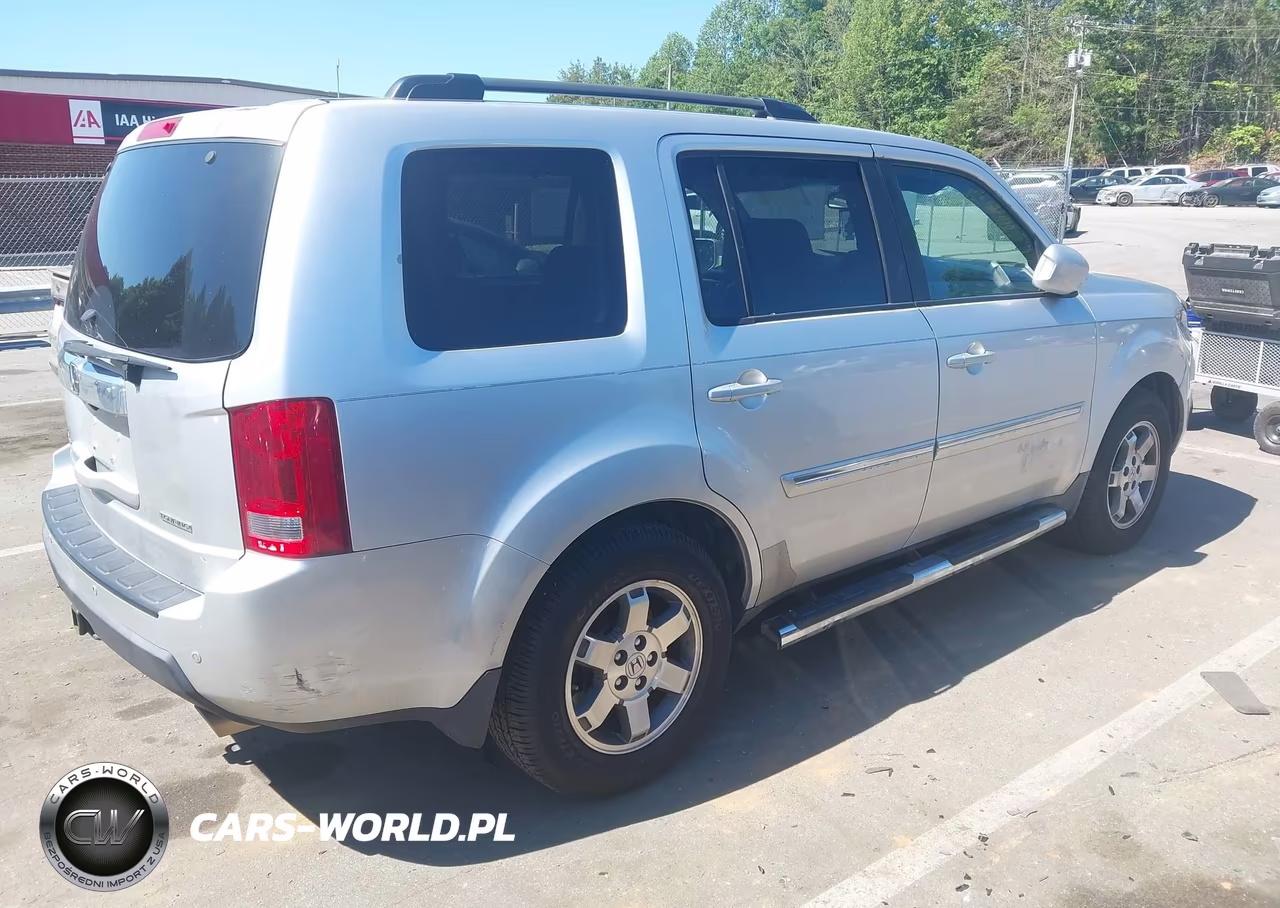2009 Honda Pilot Touring VIN:5FNYF38869B028378 - 4